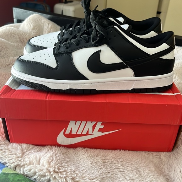 Nike Other - Brand new authentic Nike panda dunk low men’s size 11/women’s 12.5 in box!